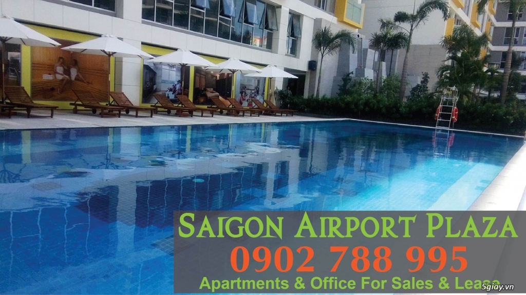 Chỉ 43 triệu/m2 sở hữu ngay CH 95m2 Sài Gòn Airport Plaza, 0902788995