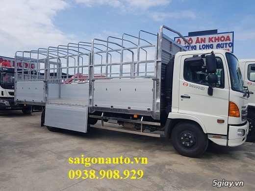 Xe tải hino 6 tấn thùng bạt, bán trả góp - 2