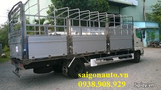 Xe tải hino 6 tấn thùng bạt, bán trả góp - 1