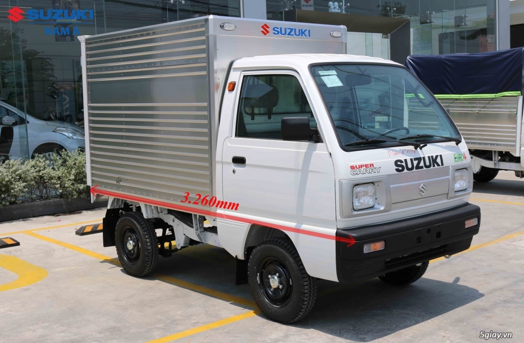 Bán xe Suzuki Thùng kín đời 2018 màu trắng,giá tốt