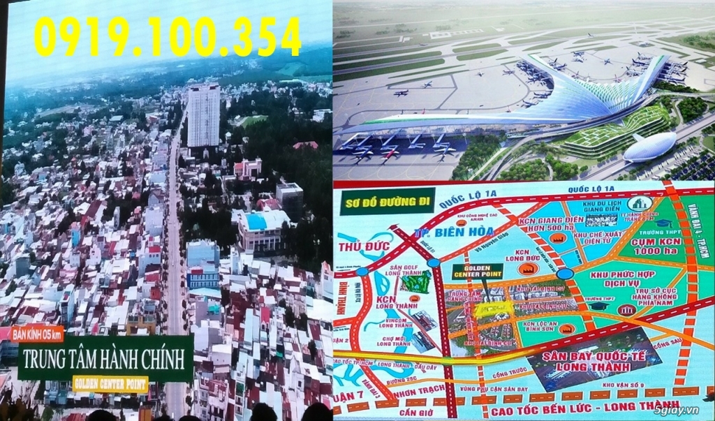Bán đất thổ cư trung tâm sân bay Long Thành giá rẻ, dt 100m2,