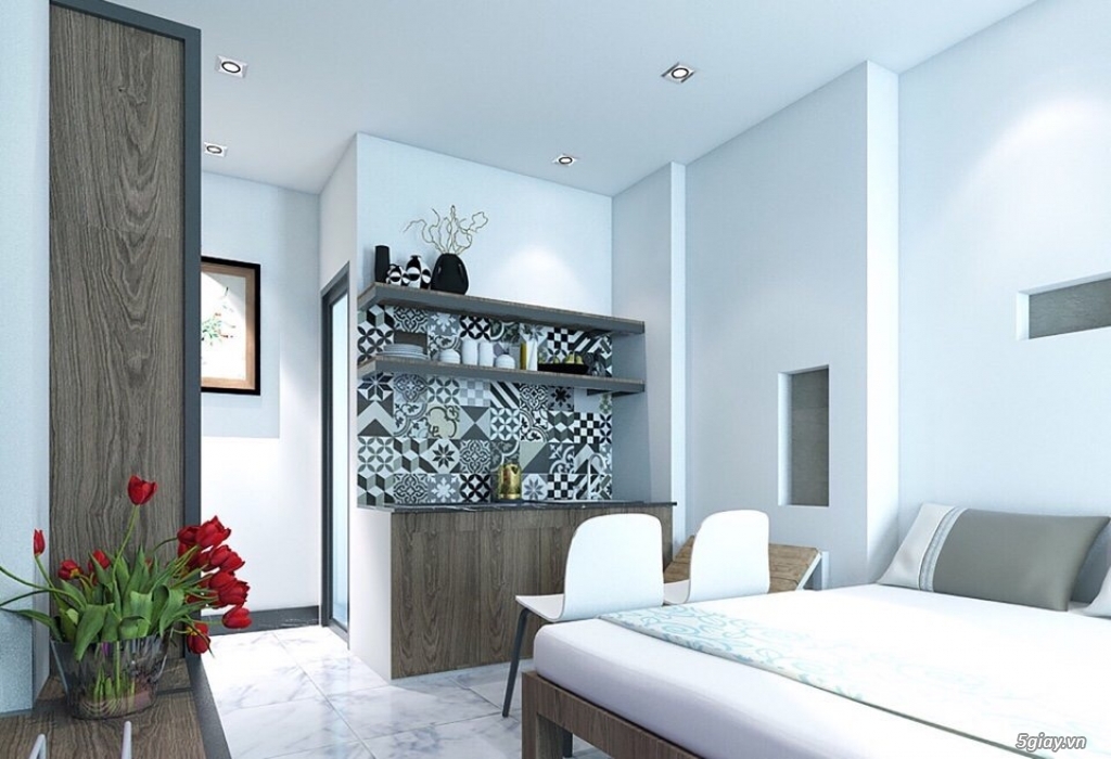 Cho thuê căn hộ dịch vụ full nội thất giá sinh viên