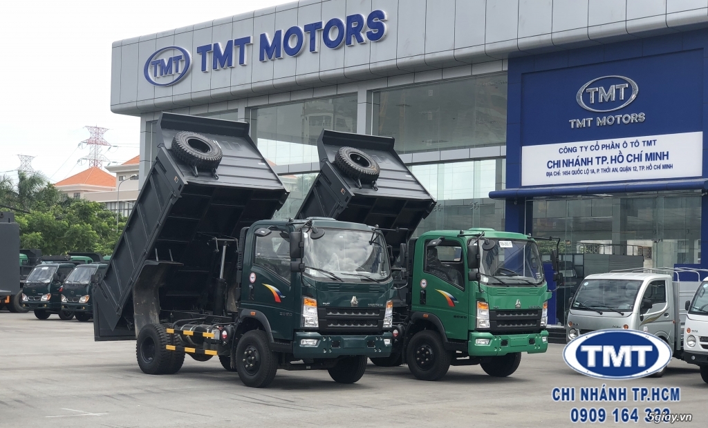 Xe Ben 6t5 TMT Sinotruk|Xe ben 6t5 HOWO ST8165D - 1