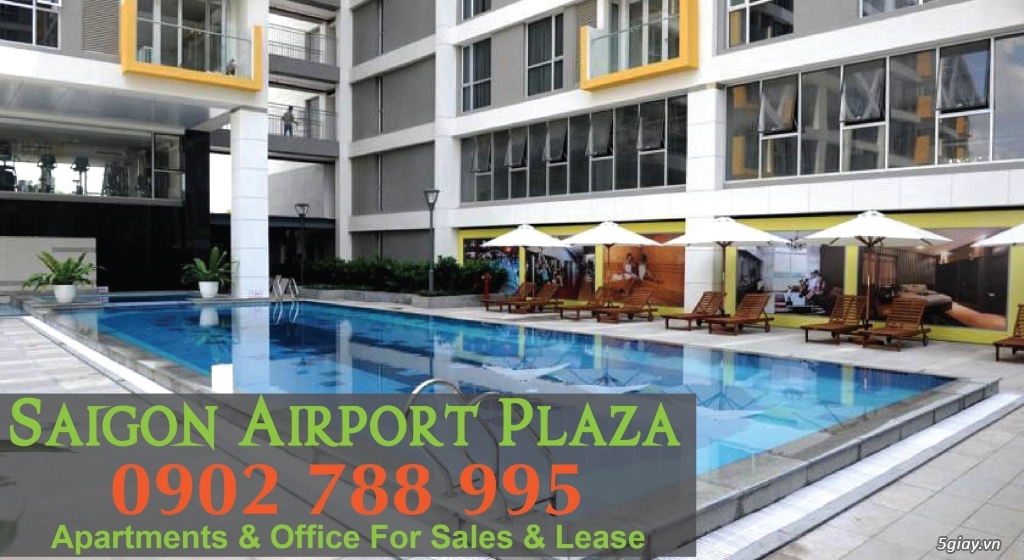 PKD CĐT cho thuê CH Saigon Airport Plaza liền kề sân bay,LH 0902788995