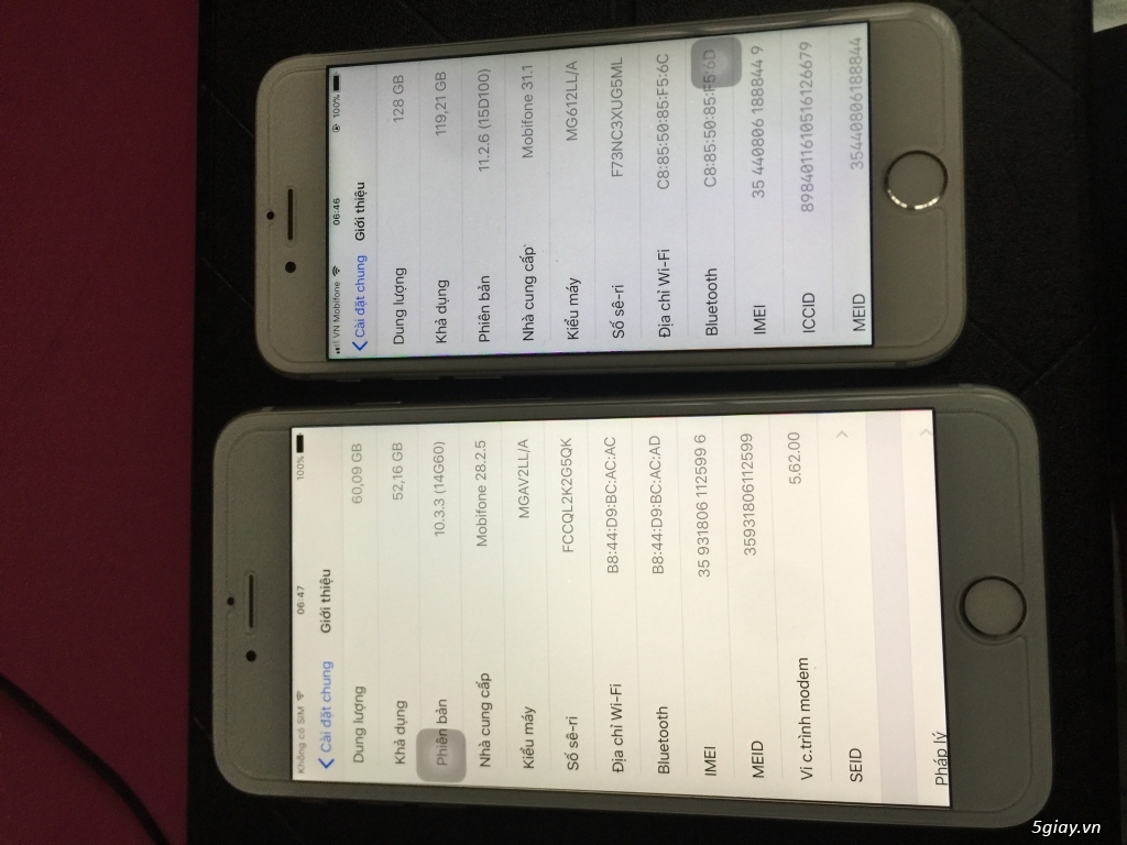 Thanh lý cặp iphone 6/6plus QT MVT - 3