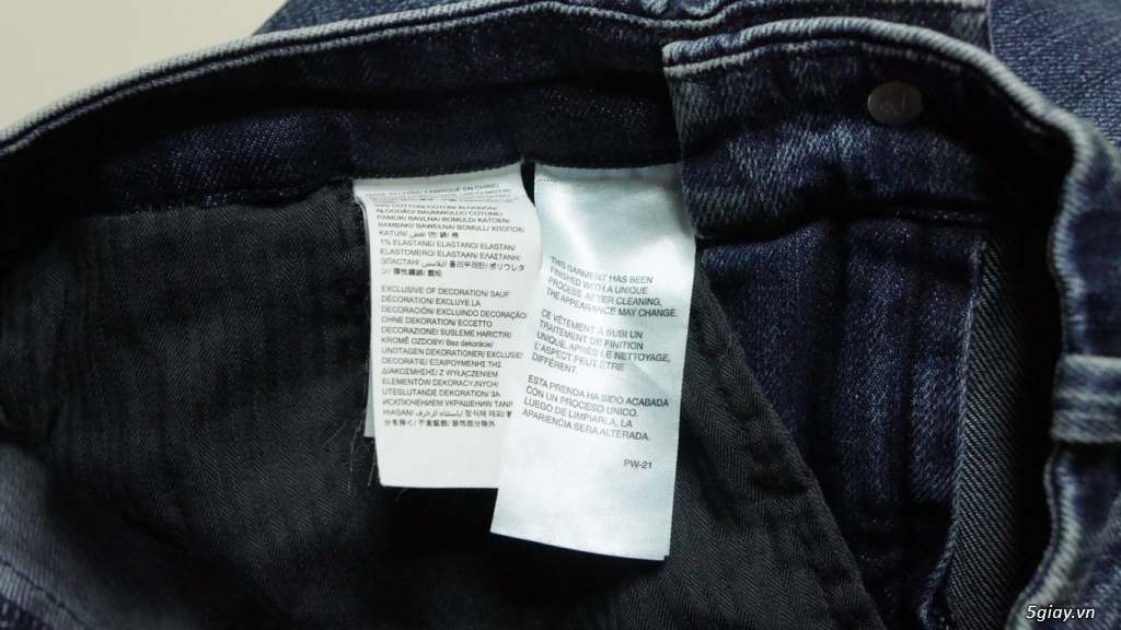 Hàng hiệu 2nd authetic: Diesel, Gtar,Armani, Dolce Gabbana, Levi's..... - 4
