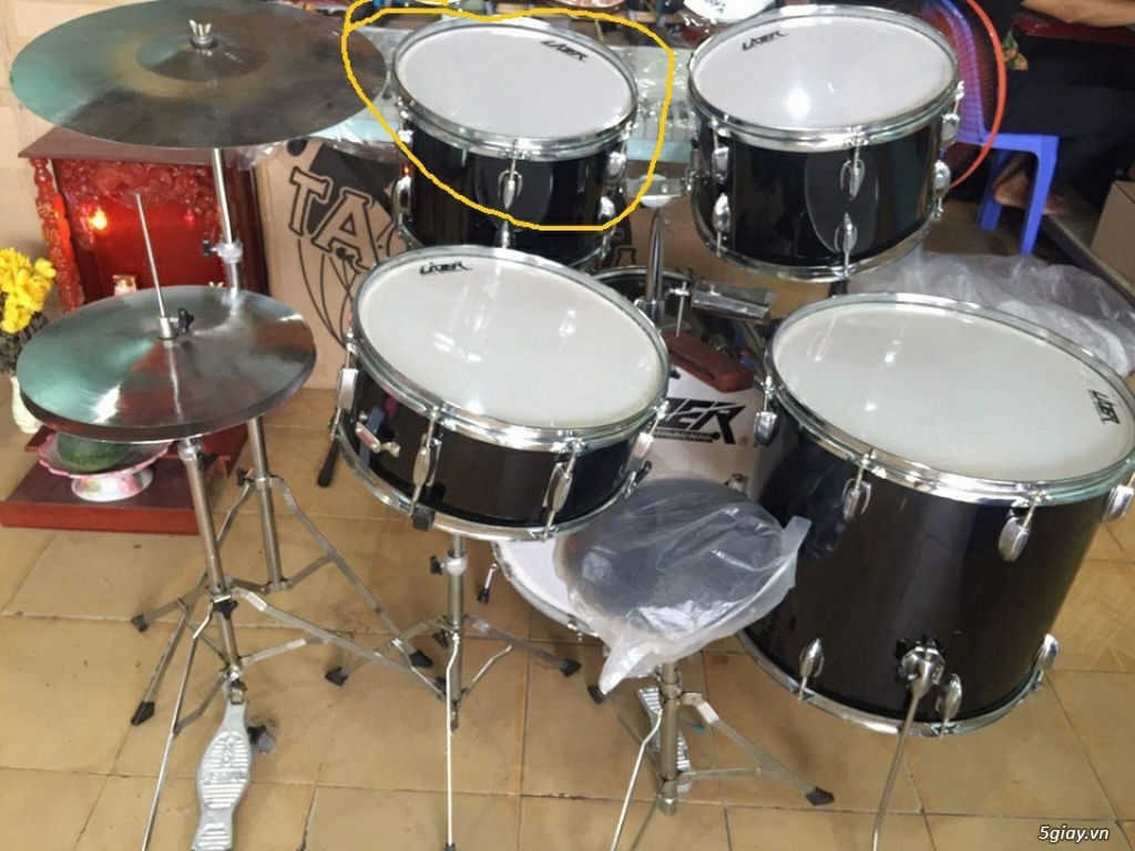 Bán bộ trống jazz drum lazer giá siêu rẻ toàn quốc - 2