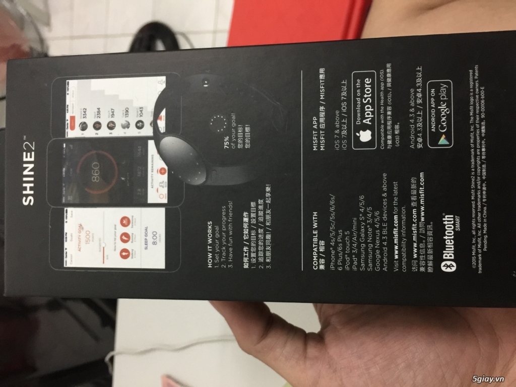 Đồng hồ misfit shine 2