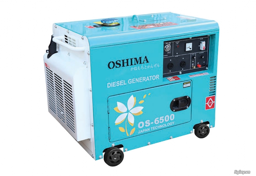 Địa chỉ bán lẻ máy Phát điện chạy dầu Oshima os 6500 giá rẻ, chất lượng tốt