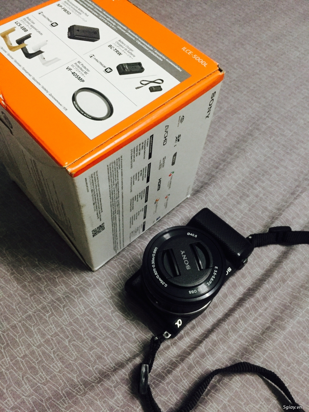 Cần bán máy ảnh sony a5000 mới 98% - 1