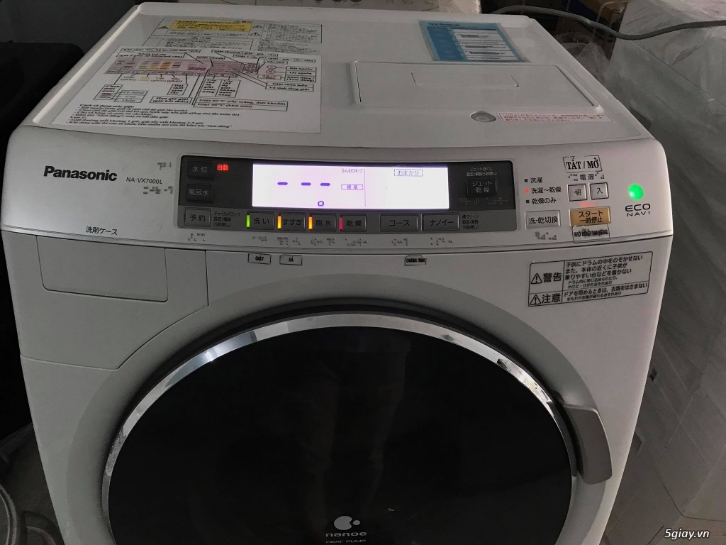Máy giặt Panasonic, National, Toshiba kết hợp máy sấy - 11