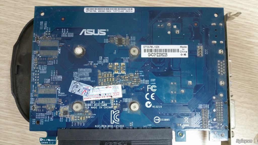 Bán card màn hình VGA ASUS GT730-FML-2GD5 - 3