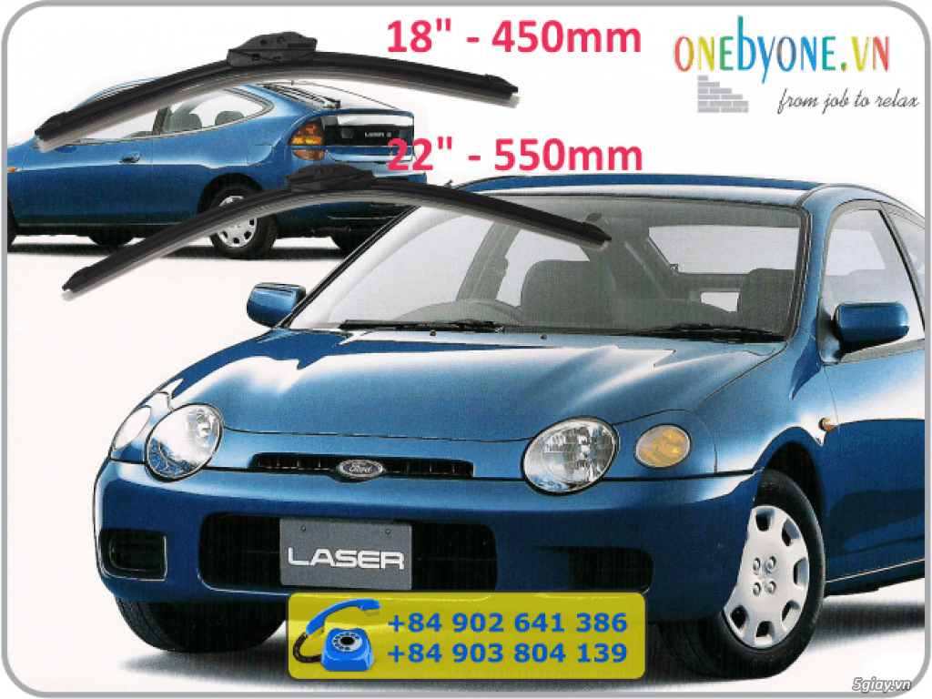 Gạt mưa phủ nano tạo hiệu ứng lá sen trên kính lái xe - 5