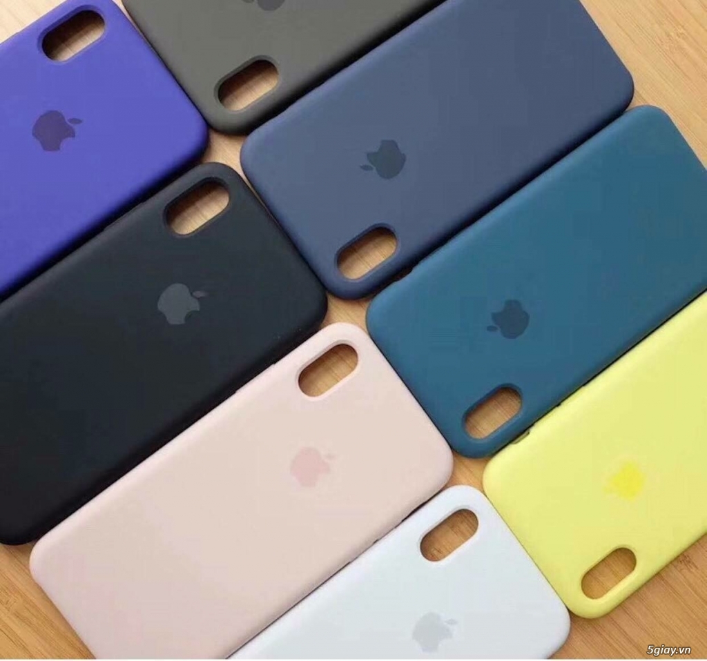 Ốp Lưng iPhone X Silicon Chống Sốc Chính Hãng Apple - 8