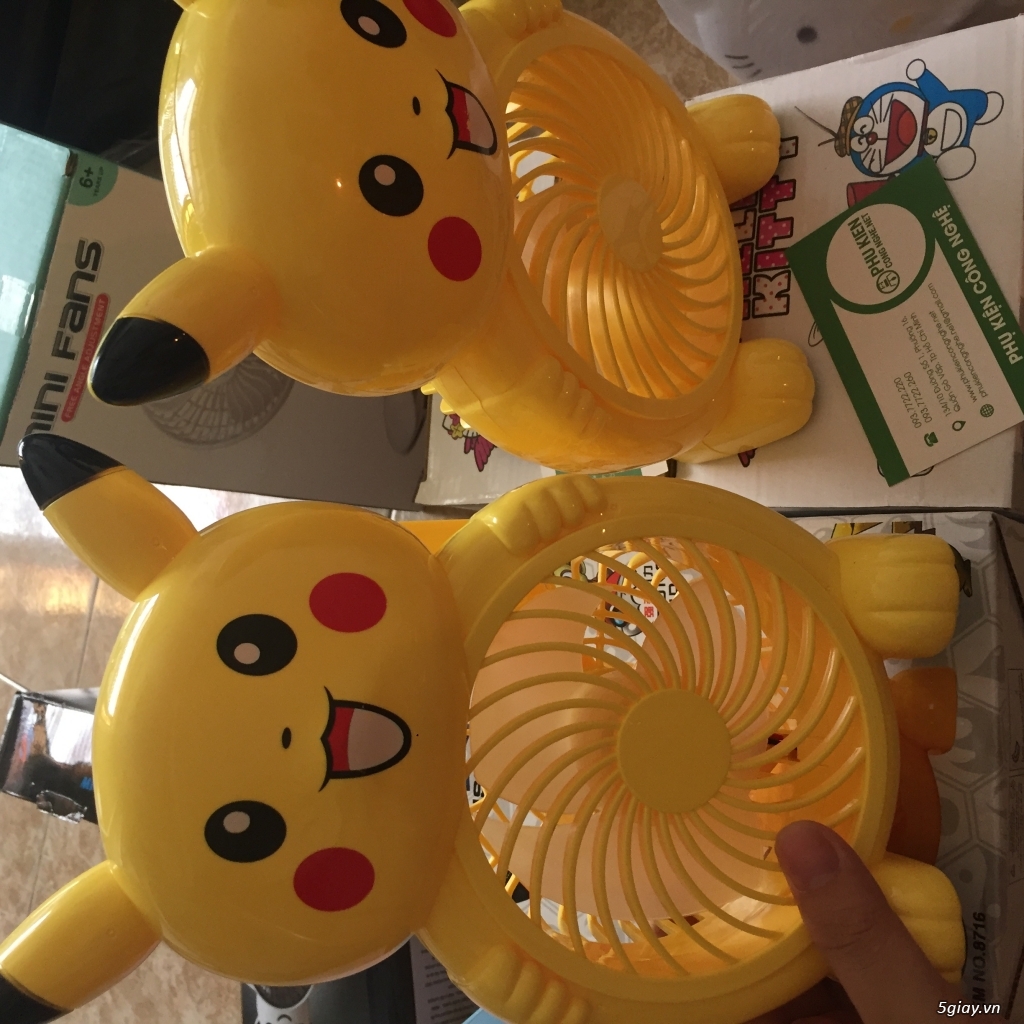 Quạt sạc pin mini bền đẹp, giá sỉ lẻ cho cửa hàng - 3