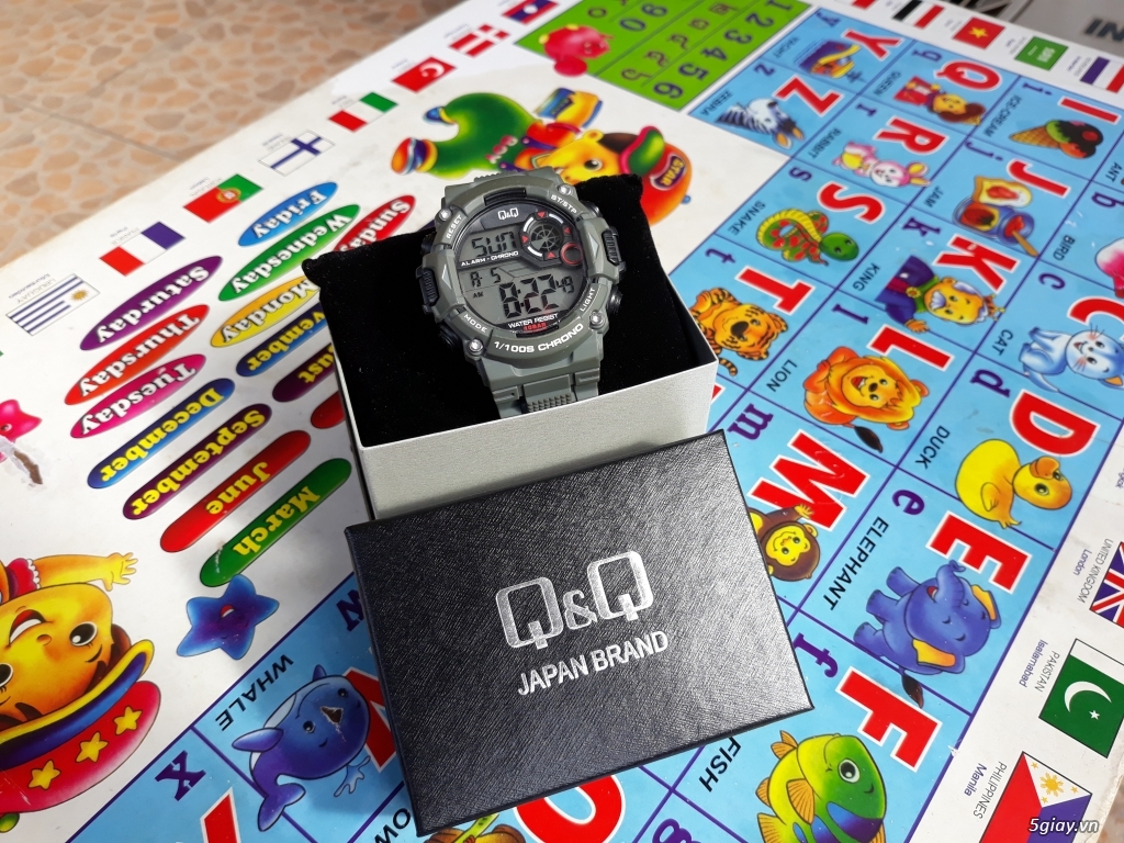 Đồng hồ Thể Thao Q&Q chíh hãng còn bảo hành 9 năm tại Đăng Quang Watch - 2