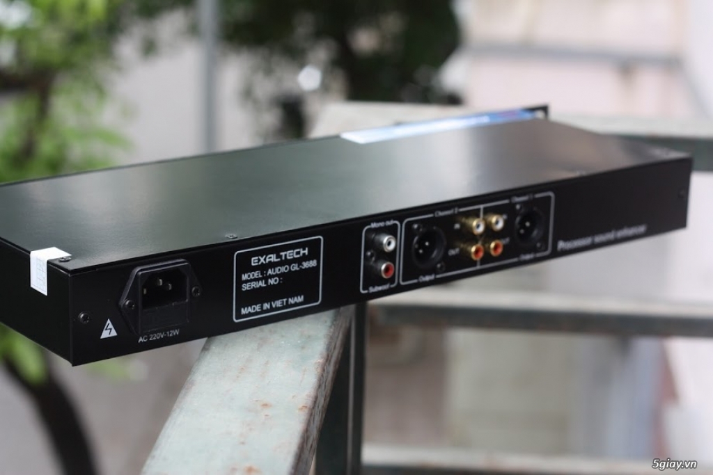 Thiết bị nâng tiếng Karaoke Exaltech audio GL 3688 Madein Việt Nam