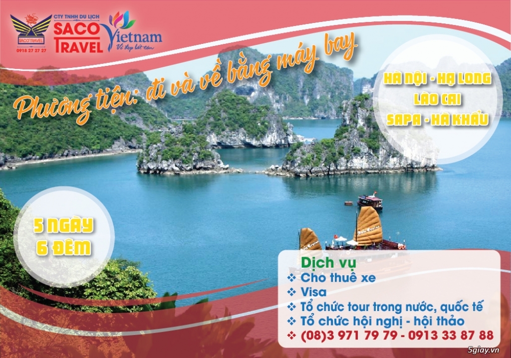 saco | Tour khuyến mãi 2018 - 2