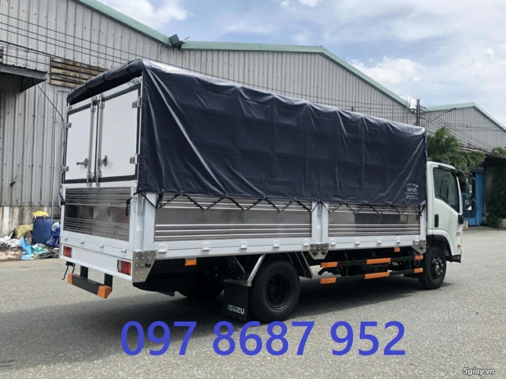 Xe tải thùng 3t5 giá rẻ  \ xe tải mui bạt 3.5 tấn giá rẻ,  isuzu 3,5t - 2
