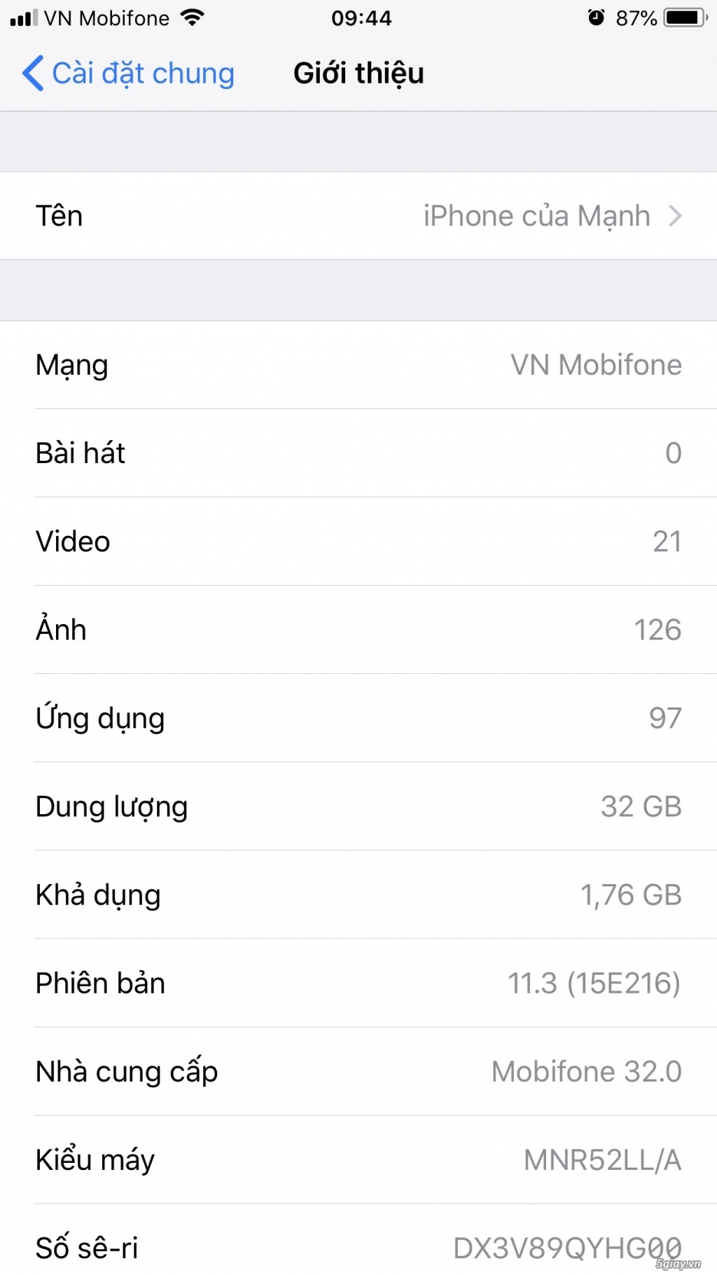 Iphone 7plus 32G Đen nhám - 3