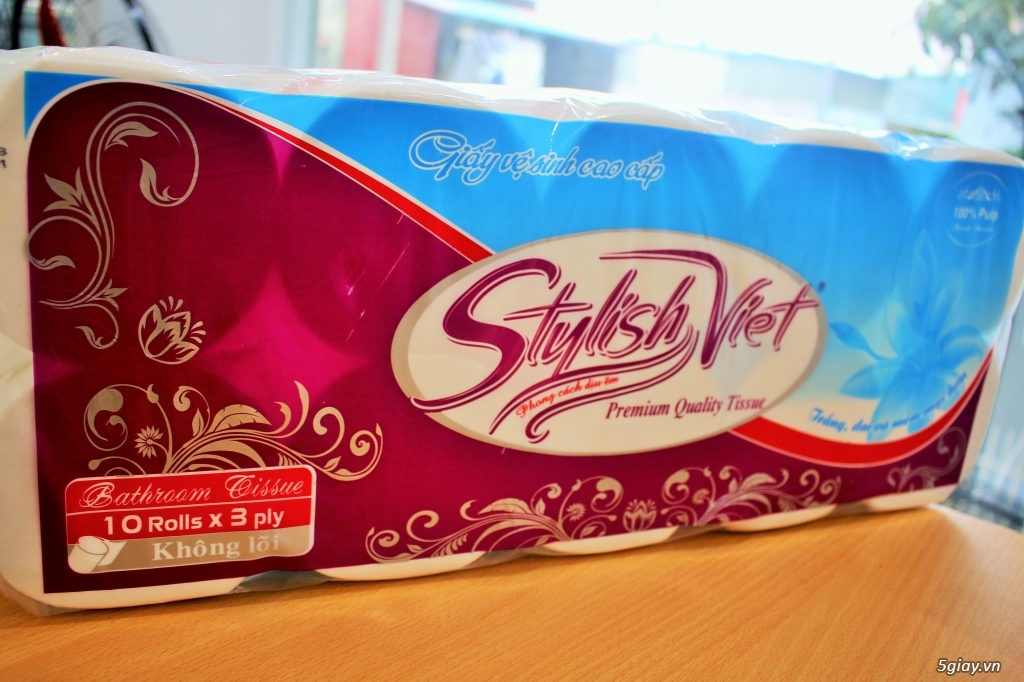 Giấy vệ sinh cuộn nhỏ không lõi cao cấp SLKL – 3