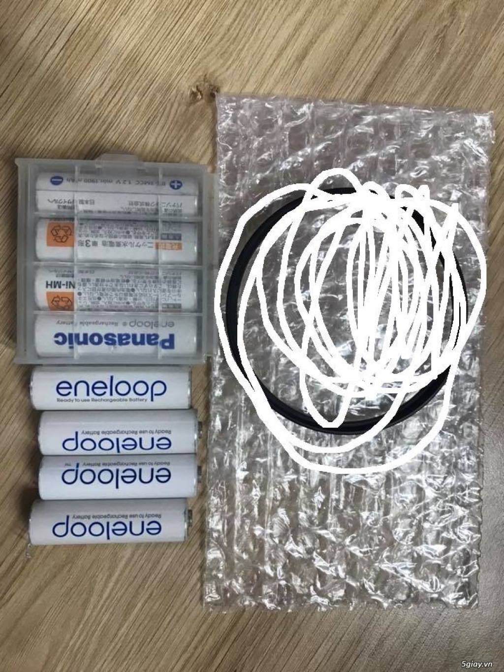 [tphcm] cần bán 2 bộ pin eneloop