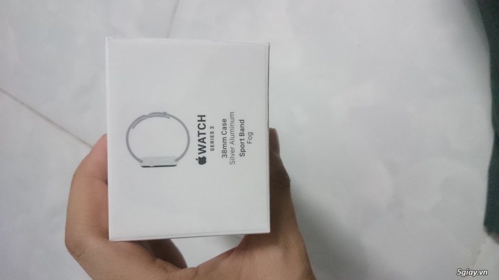 HOT HOT: Apple watch S3 38mm Silver_New 100%_Giá 7 triệu 800 (bao giá)