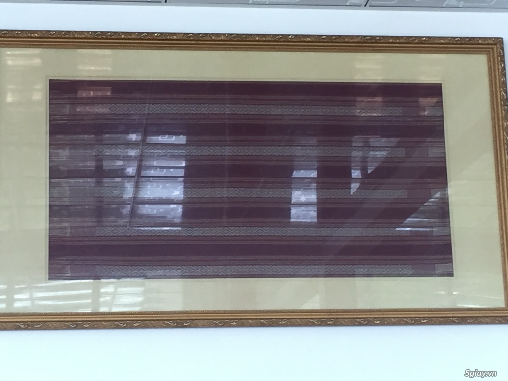 Bức tranh thổ cẩm độc nhất vô nhị.