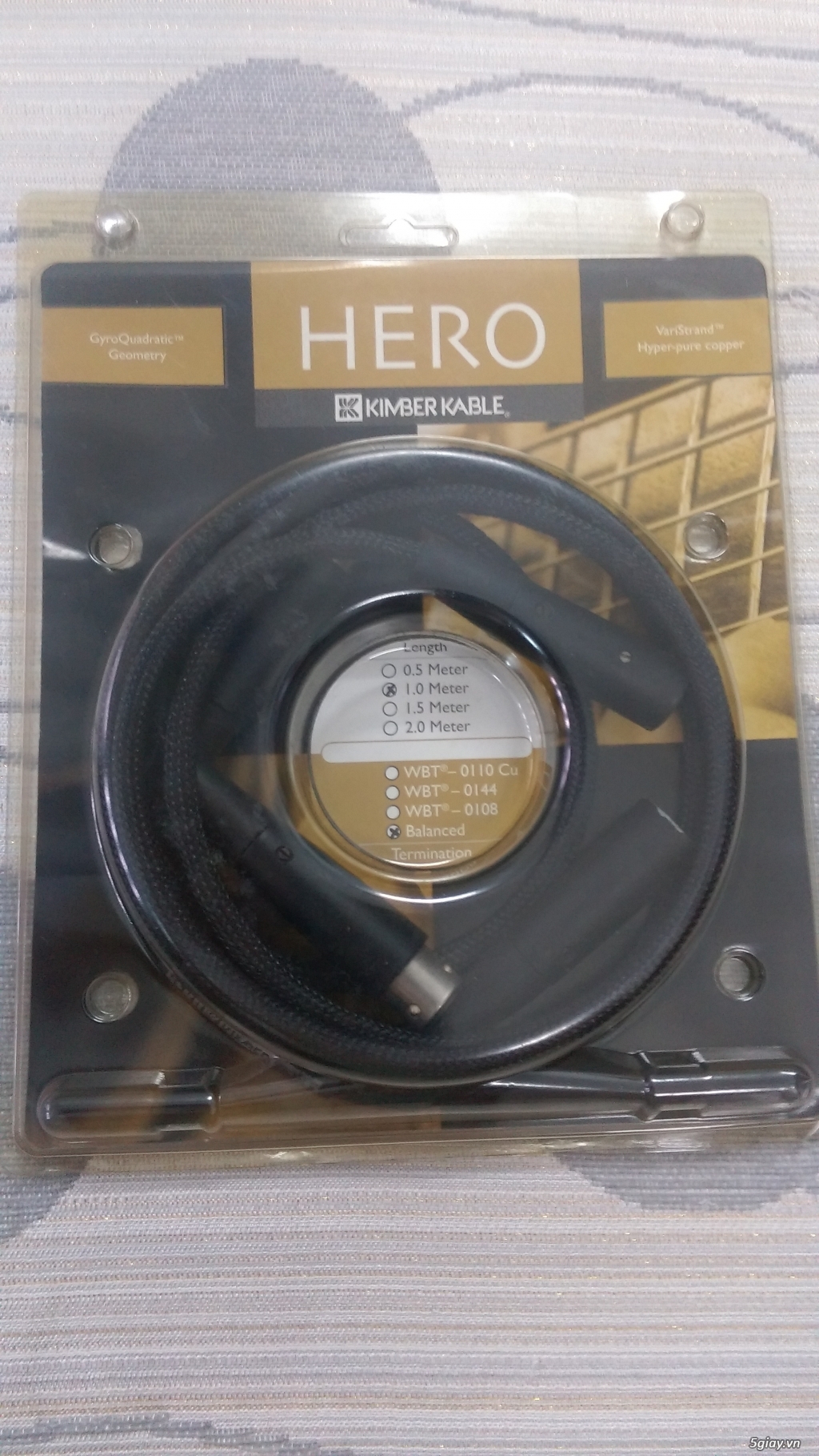 Dây Tín Hiệu Kimber Kable Hero - Fullbox - 3
