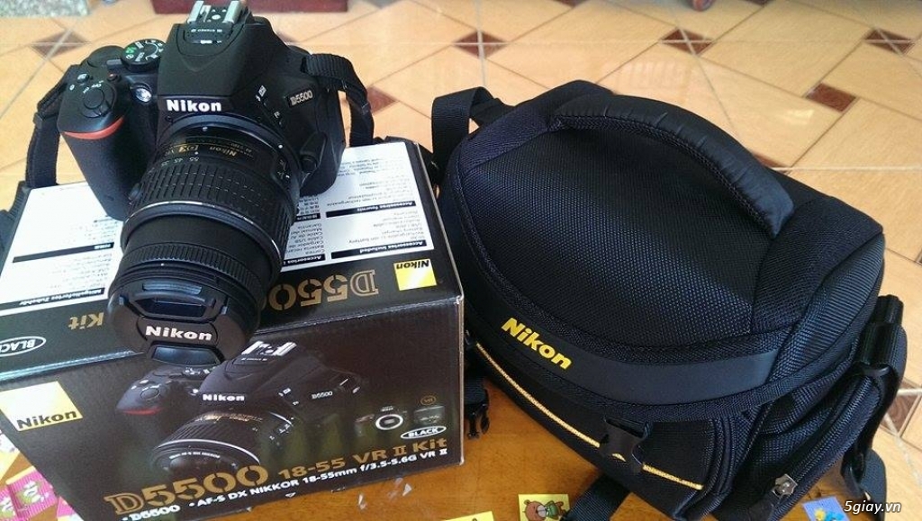 Cần bán: DSLR Nikon D5500 nguyên box chính hãng