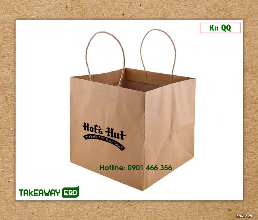 Túi giấy kraft shopping - 9