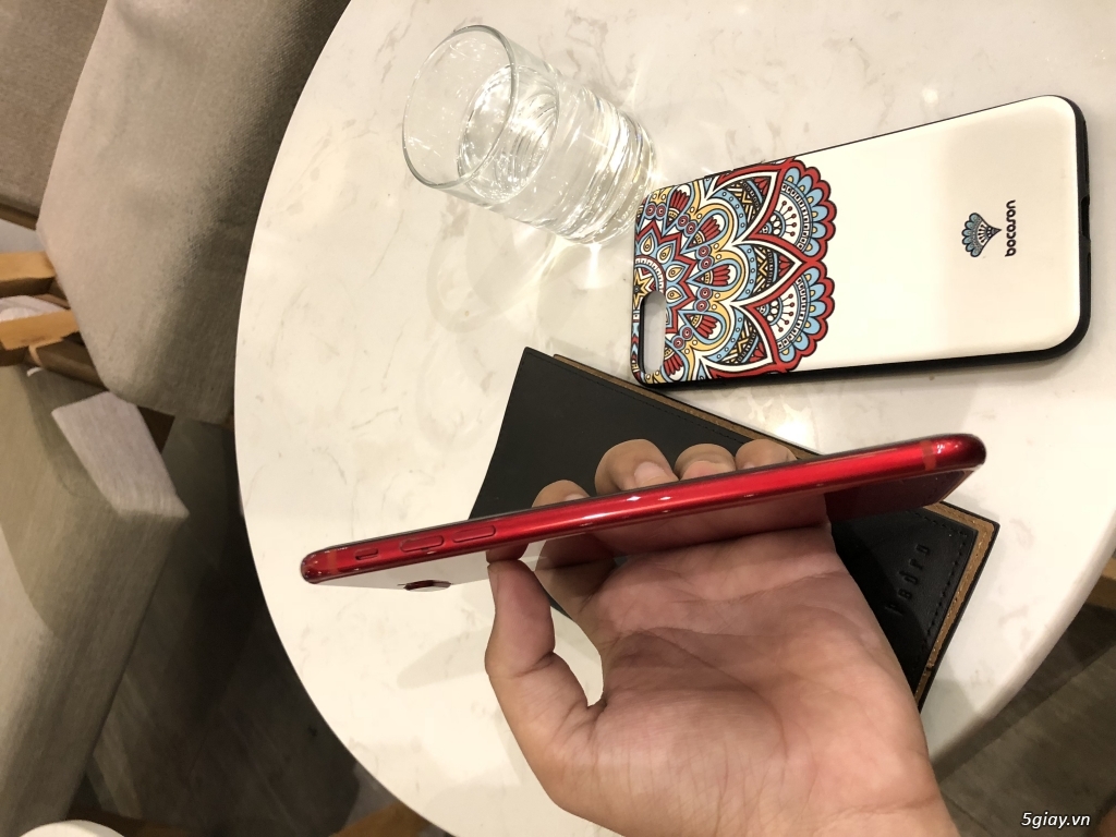 Iphone 8 plus 64gb red hàng hiếm máy + box zin đẹp long lanhm - 4