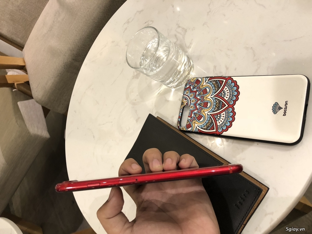 Iphone 8 plus 64gb red hàng hiếm máy + box zin đẹp long lanhm - 3