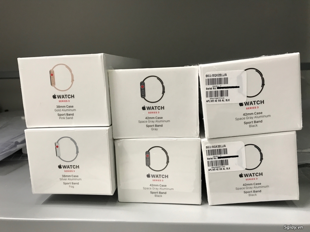 Apple Watch Serial 3 + LTE - Full box - Nguyên Seal - BH 1 năm - 1