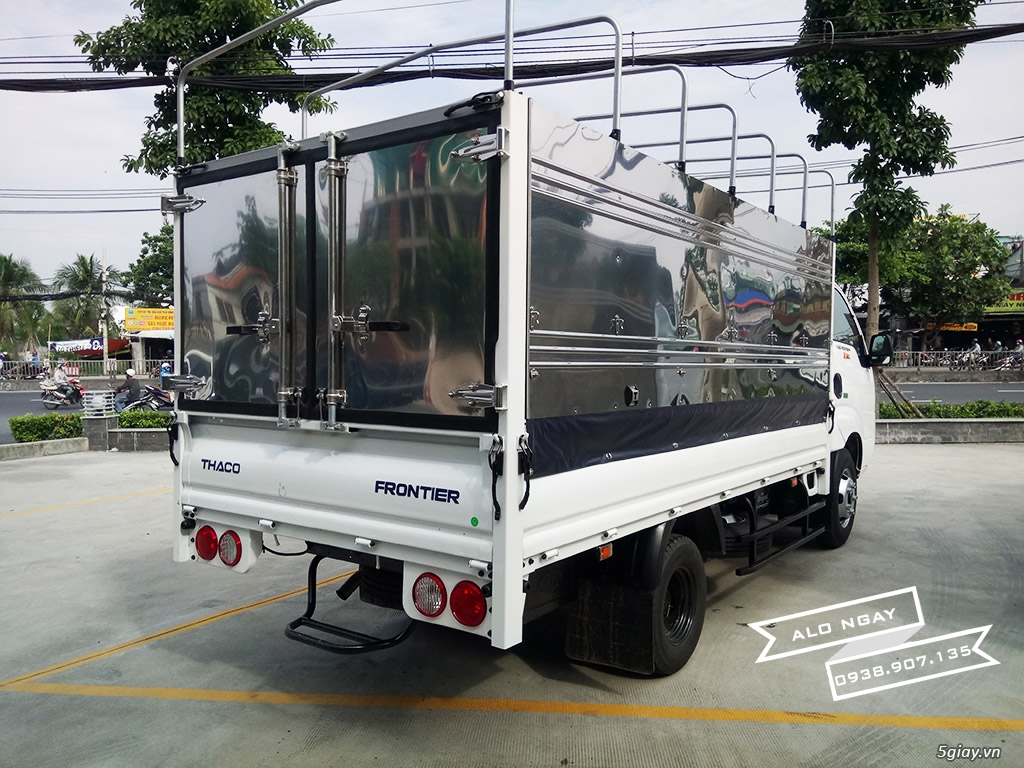 Xe tải 2.49 tấn KIA FRONTIER K250 (KIA K250) mui bạt, màu trắng - 4