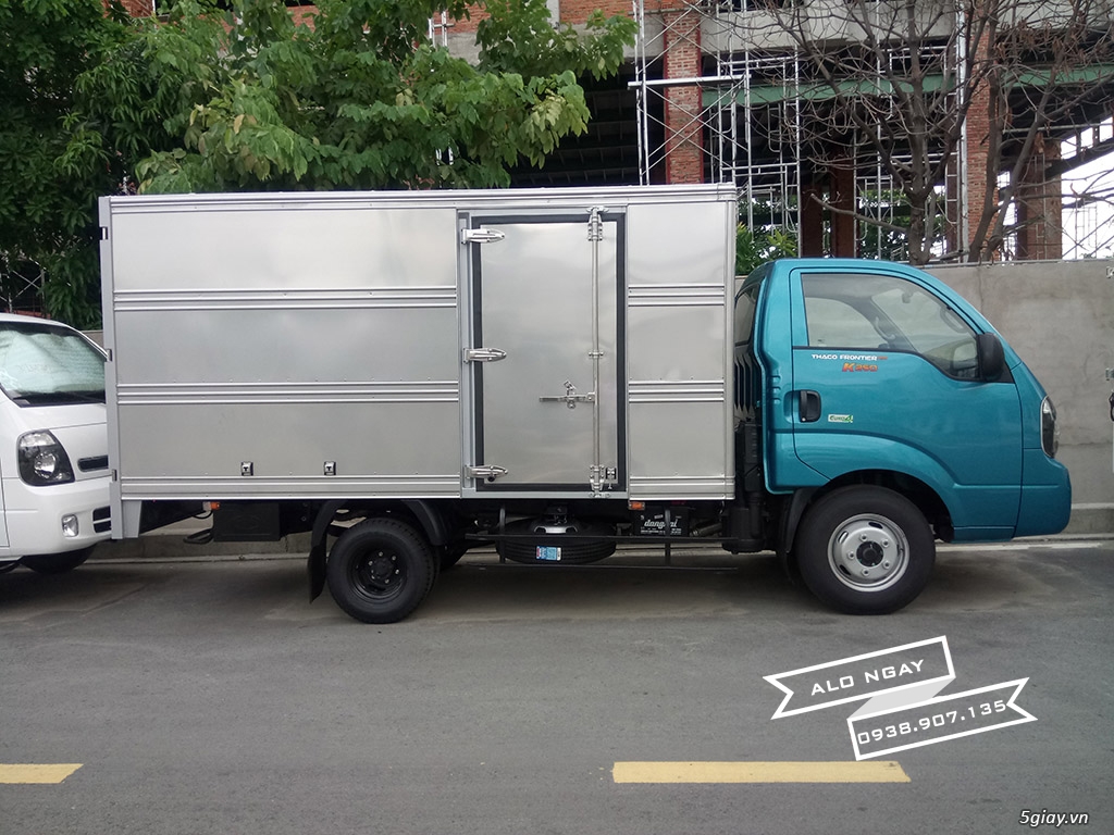 Xe tải 2.4 tấn KIA FRONTIER K250 (KIA K250) thùng kín, xanh dương - 4