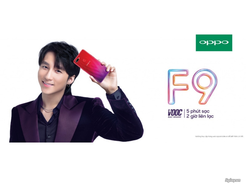 Ra mắt OPPO F9 – Siêu tốc độ cùng sạc nhanh VOOC Ra mắt OPPO F9 – Siêu tốc độ cùng sạc nhanh VOOC