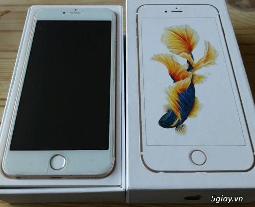 Iphone 6s plus 64g gold fullbox 99%