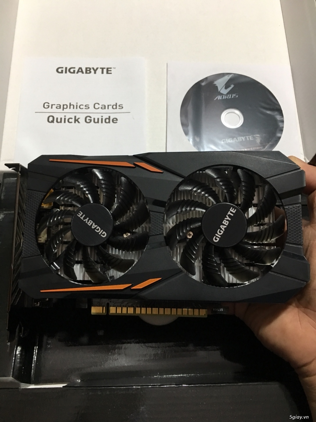 Gigabyte GTX 1050 2GD5 Full Box - Bảo hành 2 năm giá VIP - 1