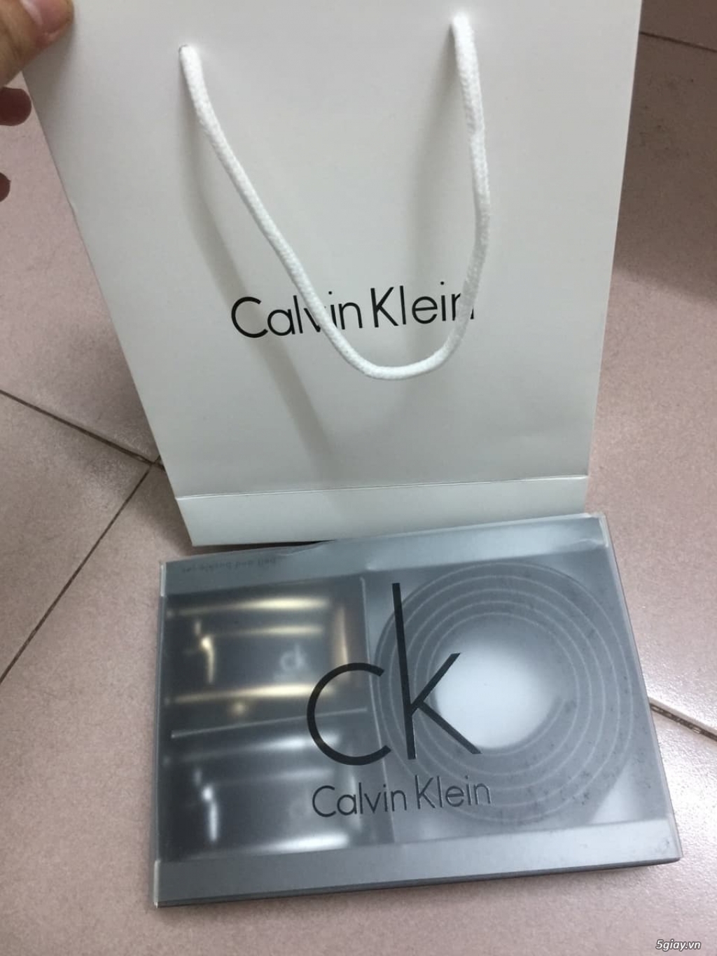 dây nịt - thắt lưng Calvin Klein chính hiệu xách tay cần bán