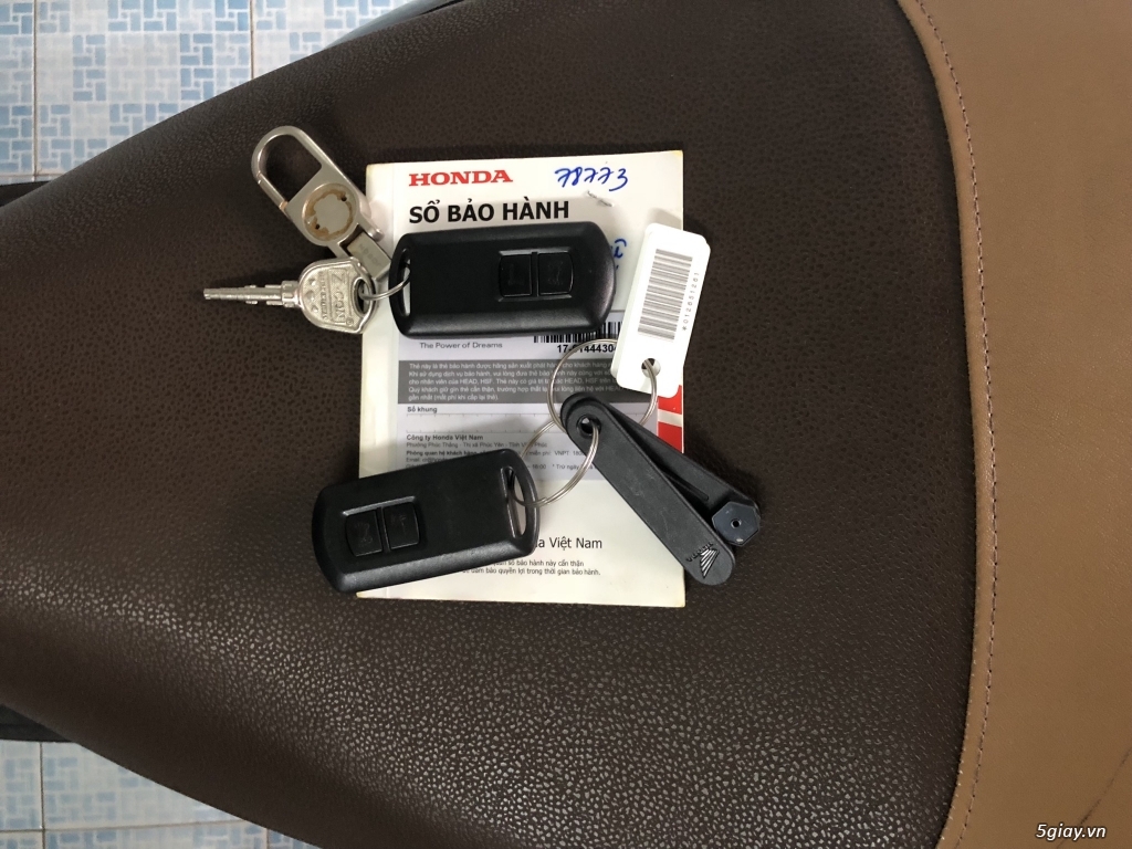 Bán xe Lead mẫu mới khoá smart key, xe nhà dùng, biển số đẹp - 6