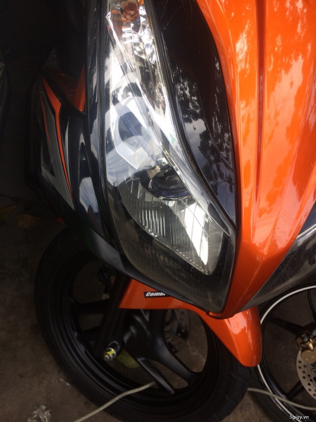 Cần bán Ab 125 fi 2014 màu đen cam- hộ trợ cho trả góp - 2