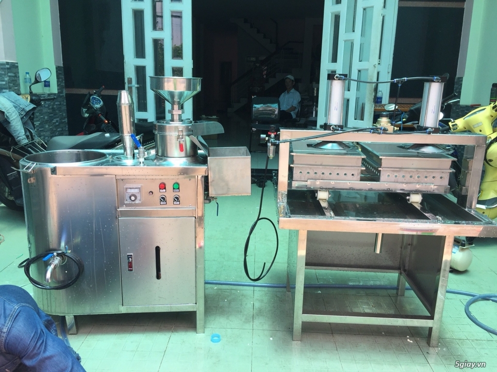Dây chuyền làm đậu hủ bán tự động T-30 (30 lít) giao hàng toàn quốc - 1