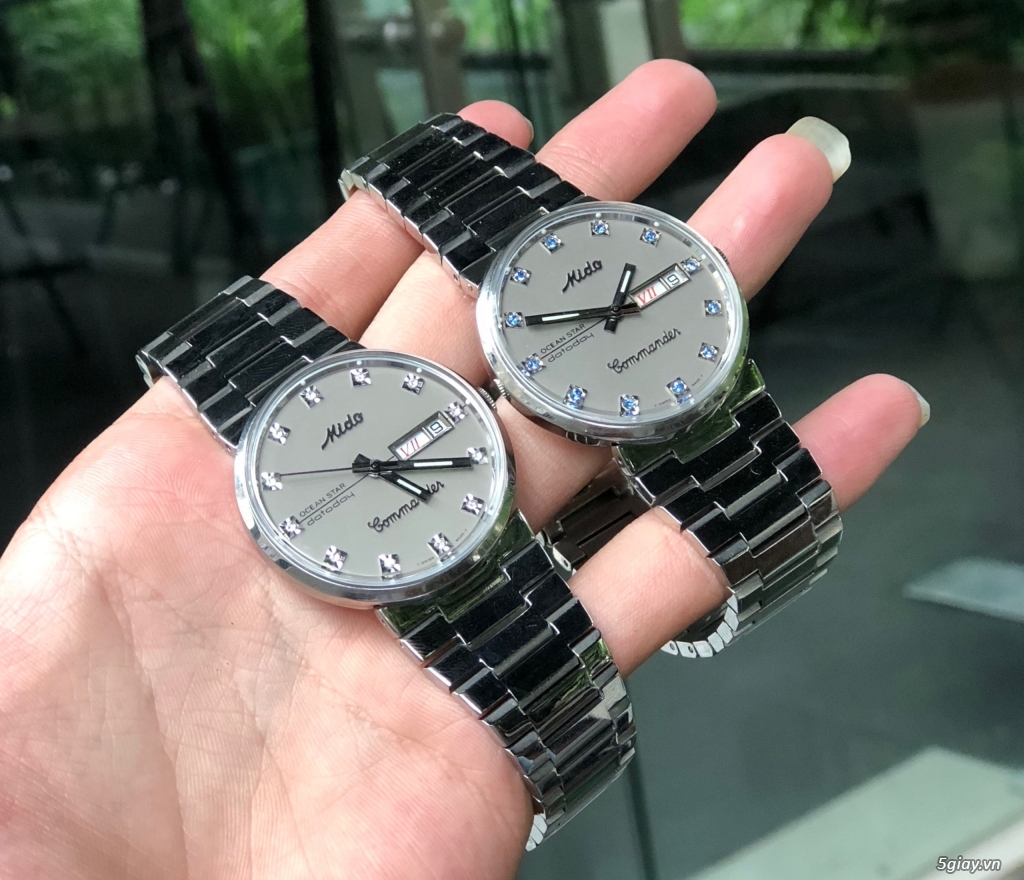đồng hồ Mido Ocean Star Datoday commamder automatic swiss made - 5