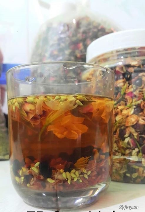 Trà tam hoa gạo lứt