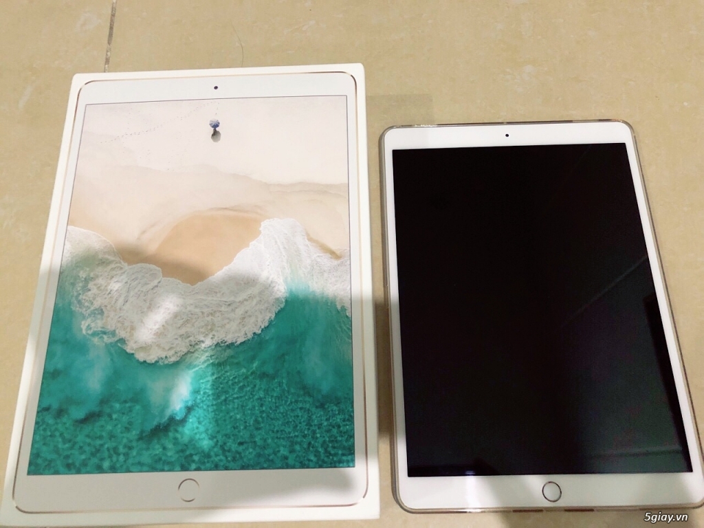 TB-Bán Ipad Pro 10.5 Gold 64GB chính hãng, 99.99%