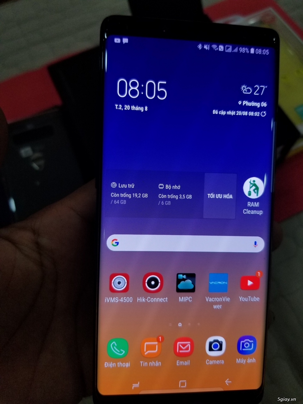 Lên đời Note 9 - Bán em Note 8 còn bảo hành vàng - 1