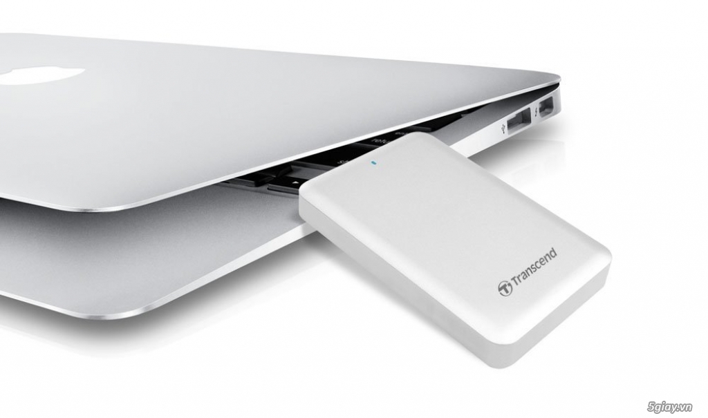 SSDTranscend StoreJet Mac SJM500 Portable SSD256GB Thunderbolt USB 3.0 - 1