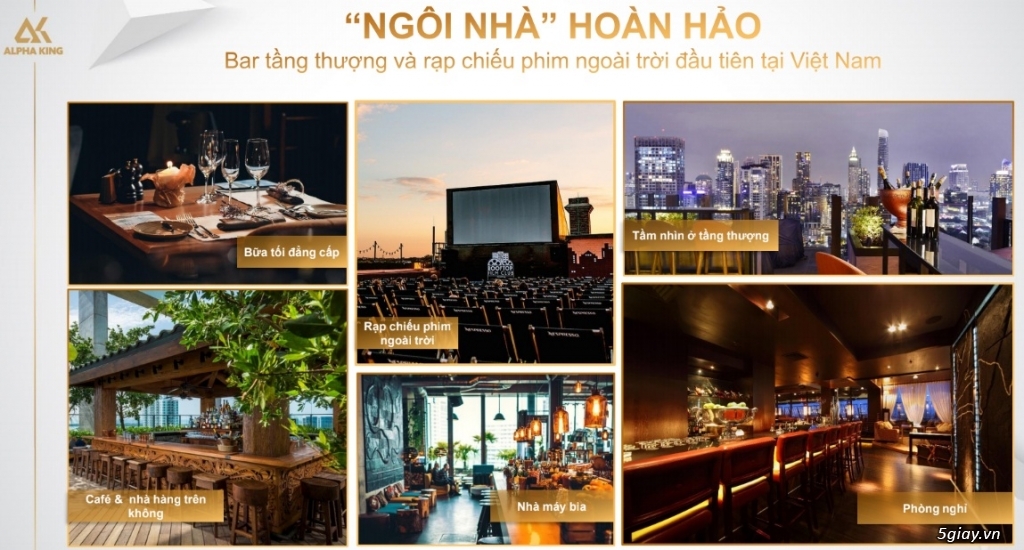 Căn Hộ Cao Cấp Alpha City Trung Tâm Quận 1, 45m2, View Bitexcô,Sổ Hồng - 3