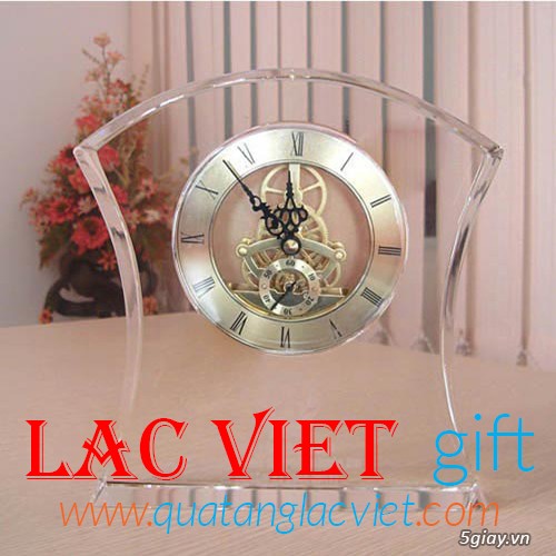 Đồng hồ pha lê để bàn giá rẻ - 1